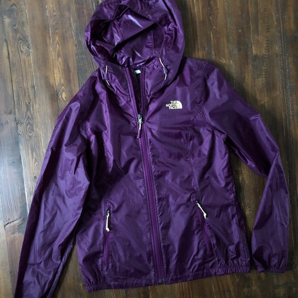 Dark Purple Rain Jacket Lightweight 